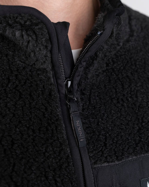 TreeFleece Teddy Relaxed Jacket Dark Anthracite
